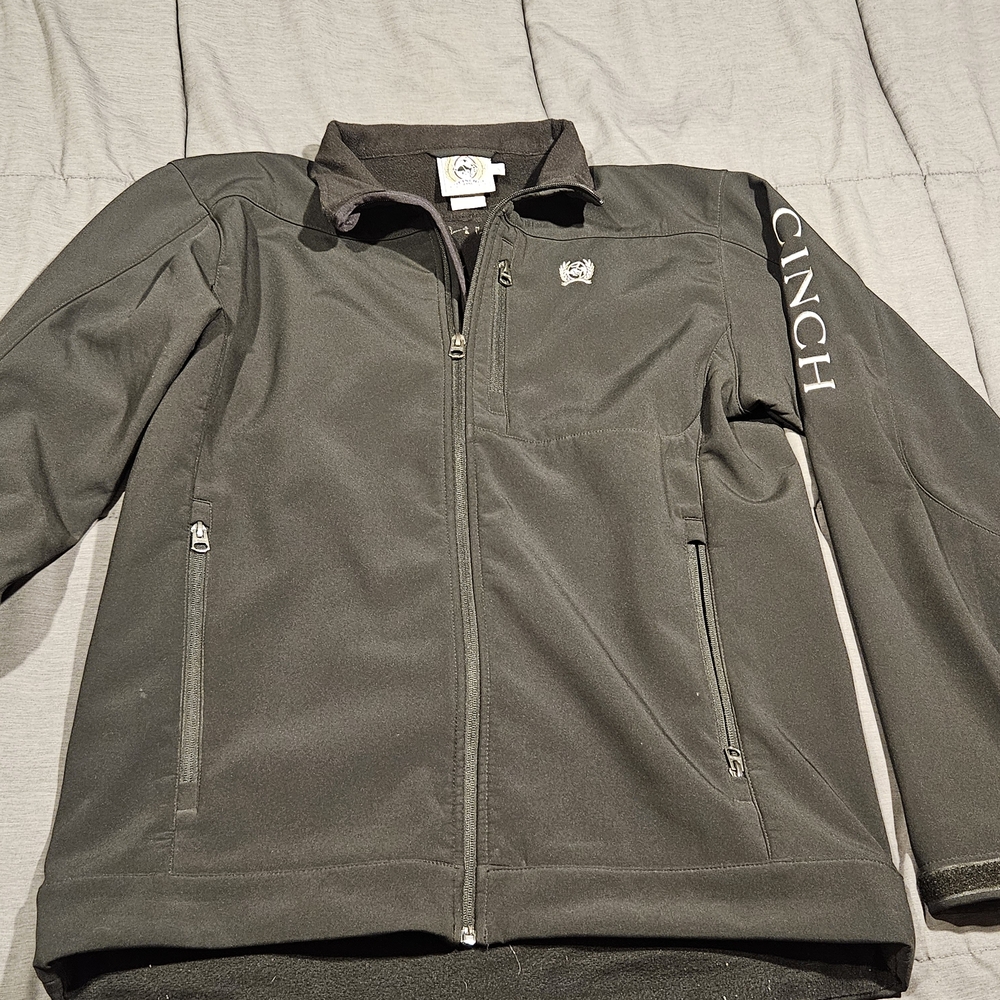 Cinch Men's Black Softshell Jacket